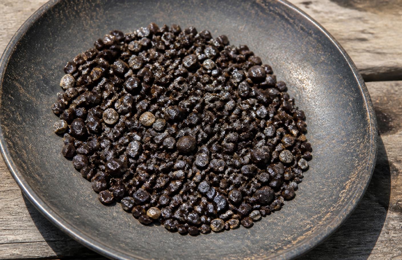Cassiterite concentrate, the primary ore of tin
