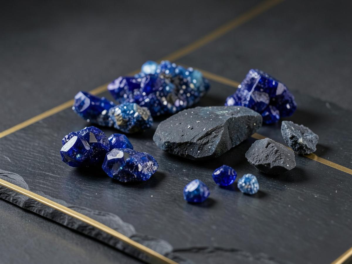 Cobalt-bearing mineral specimen representing documented DRC supply channels