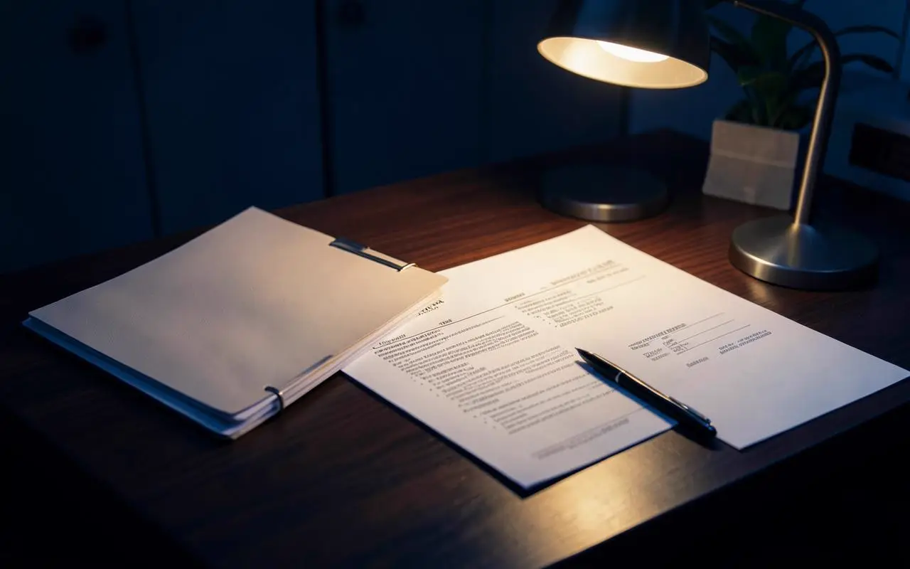 Contract and due-diligence paperwork reviewed before a metals transaction proceeds